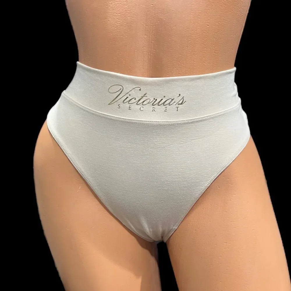 Victoria’s Secret Supersoft Modal Brazilian Slip Panty Beige Medium